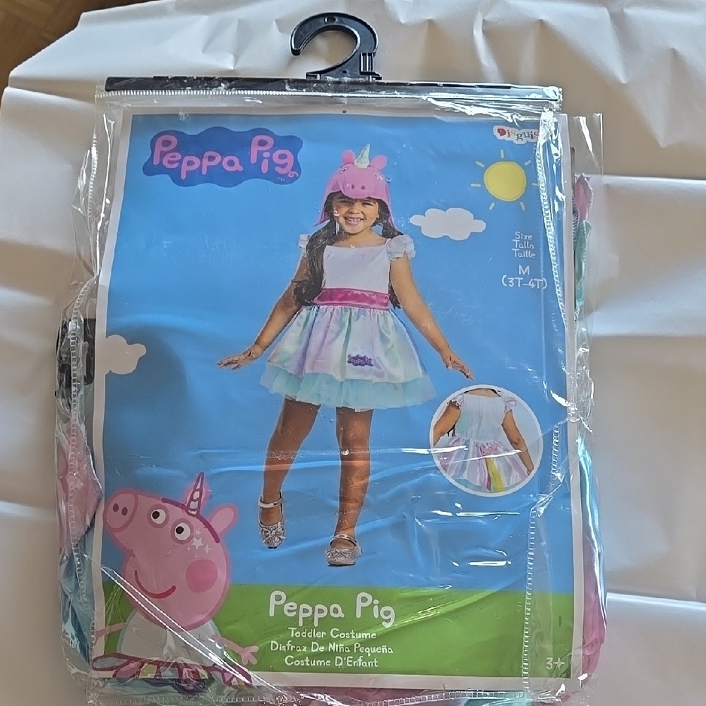 Peppa Pig Kids Costume - Pink and Blue